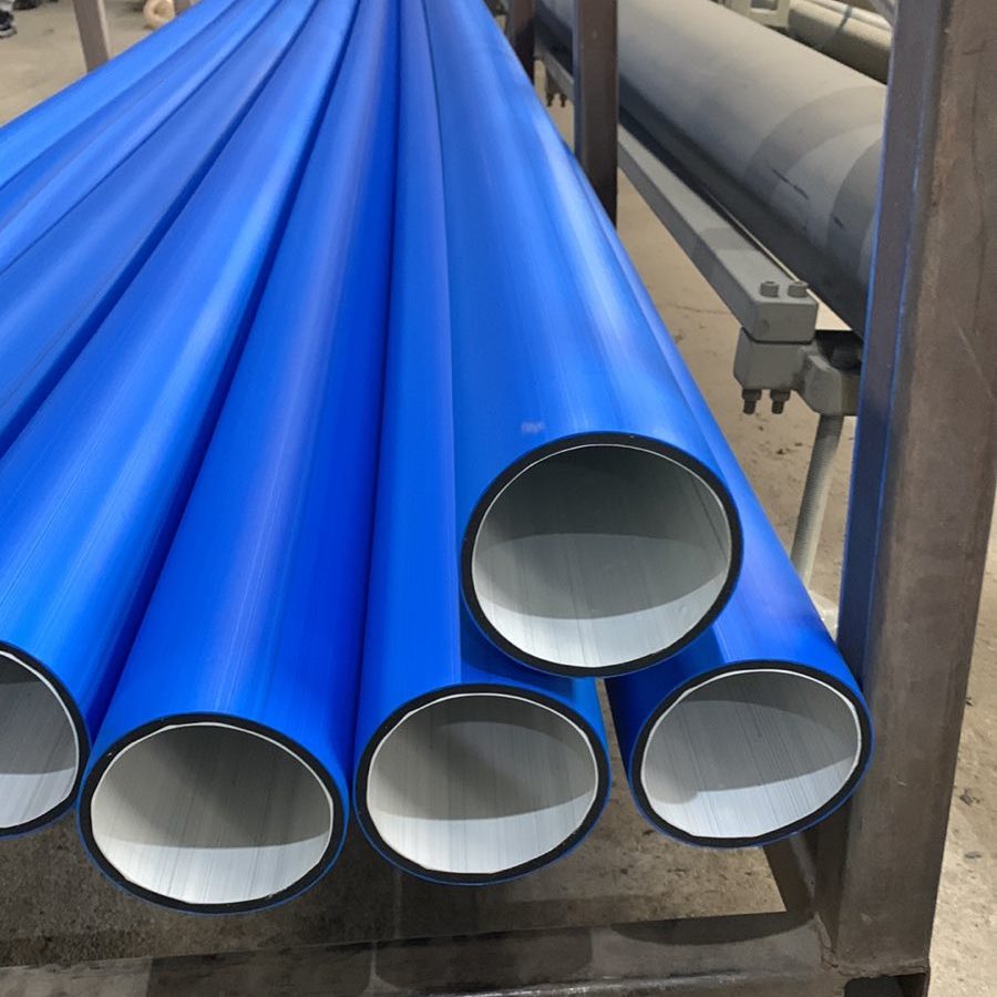 Труба полимерная негорючая «ECOPIPE» ПЭ 100 PN 12,5, 110 мм